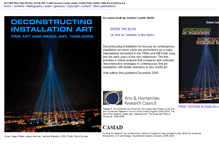 Tablet Screenshot of installationart.net